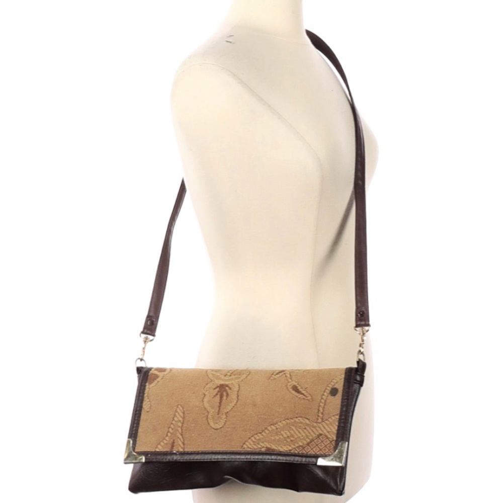Brown Vintage FS Crossbody Handbag